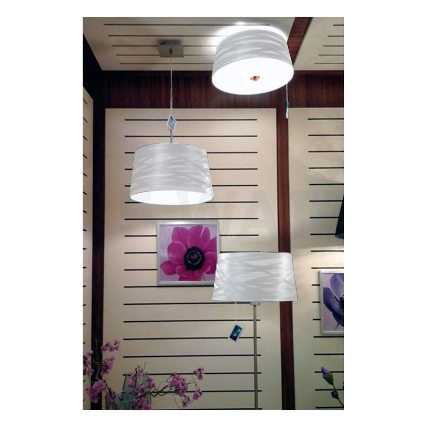 Eglo 32111- LED Plafondlamp FONSEA 1 2xE27/9W/230V zilver/koper