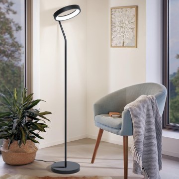 Eglo 32327 - LED RGBW dimbare vloerlamp MARGHERA-C LED/15,5W/230V 2700-6500K zwart