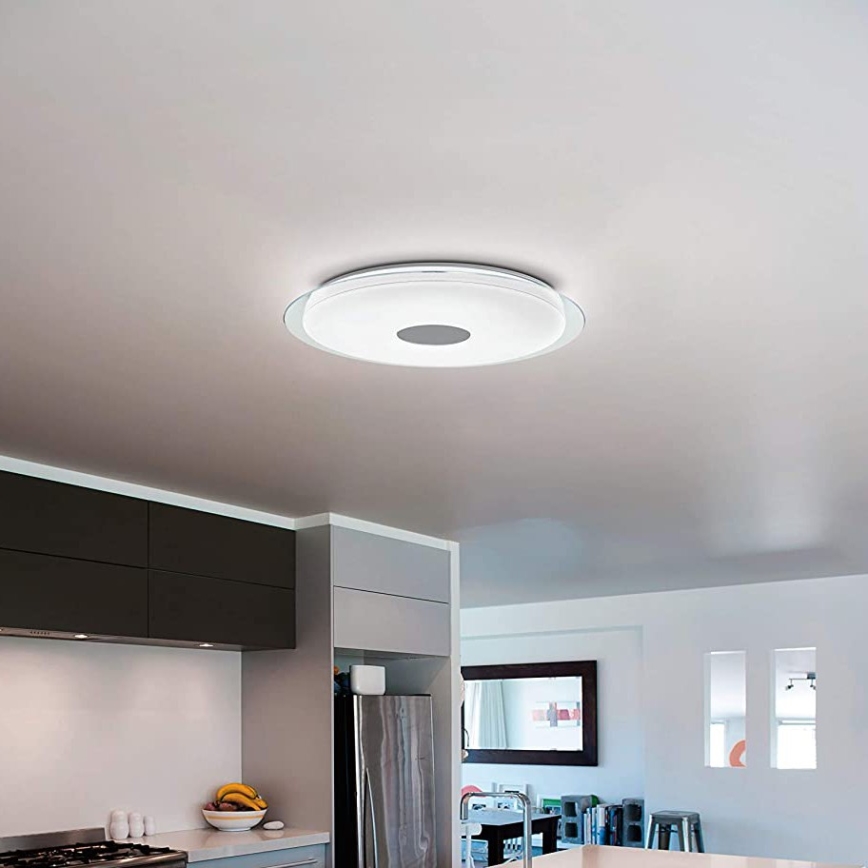 Eglo 32344 - LED RGBW dimbare plafondlamp LANCIANO-C LED/53W/230V 2700-6500K + afstandsbediening