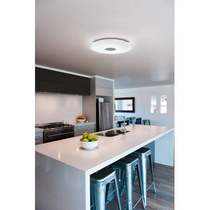 Eglo 32344 - LED RGBW dimbare plafondlamp LANCIANO-C LED/53W/230V 2700-6500K + afstandsbediening