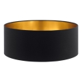 Eglo 32481 - Universele lampenkap TUNJA E27 diameter 30 cm zwart/koper