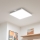 Eglo 32547 - LED RGBW Dimbaar Bevestigd/inbouw panel 2in1 SALOBRENA-C LED/34W/230V wit 60x60 cm + afstandsbediening