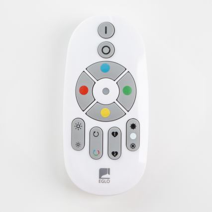 Eglo 32547 - LED RGBW Dimbaar Bevestigd/inbouw panel 2in1 SALOBRENA-C LED/34W/230V wit 60x60 cm + afstandsbediening