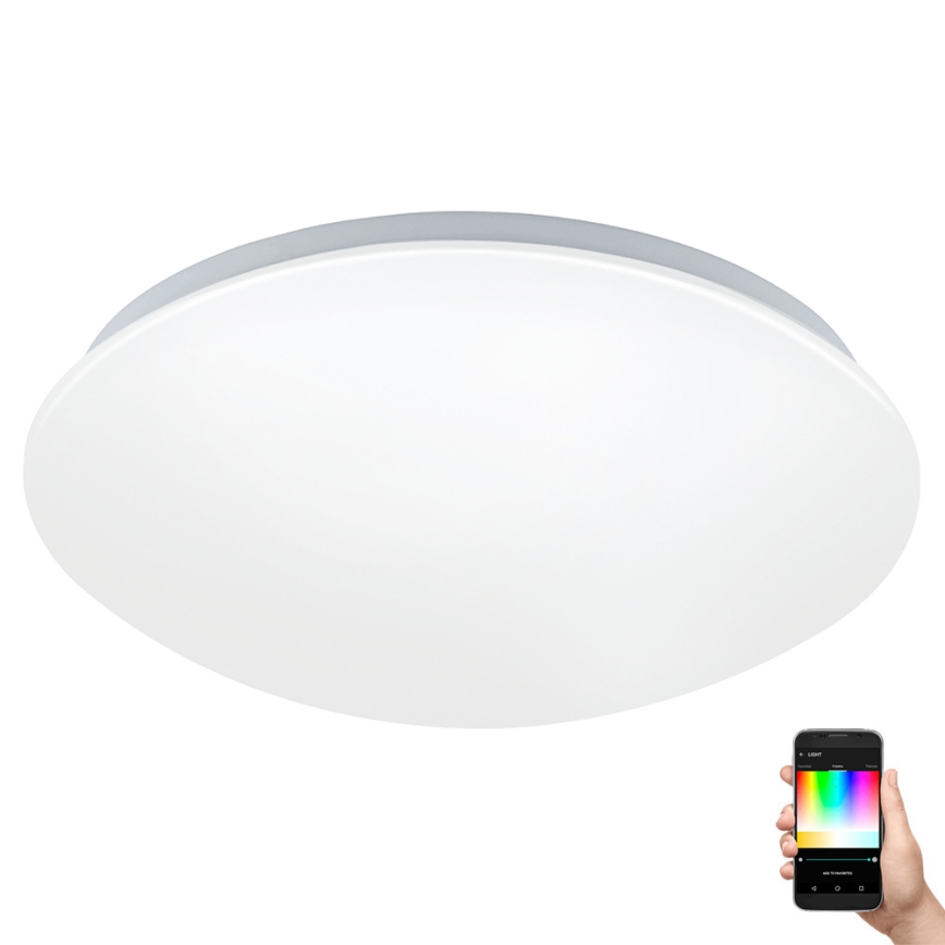 Eglo - LED RGB Dimbare wand- en plafondlamp GIRON-C LED/17W/230V