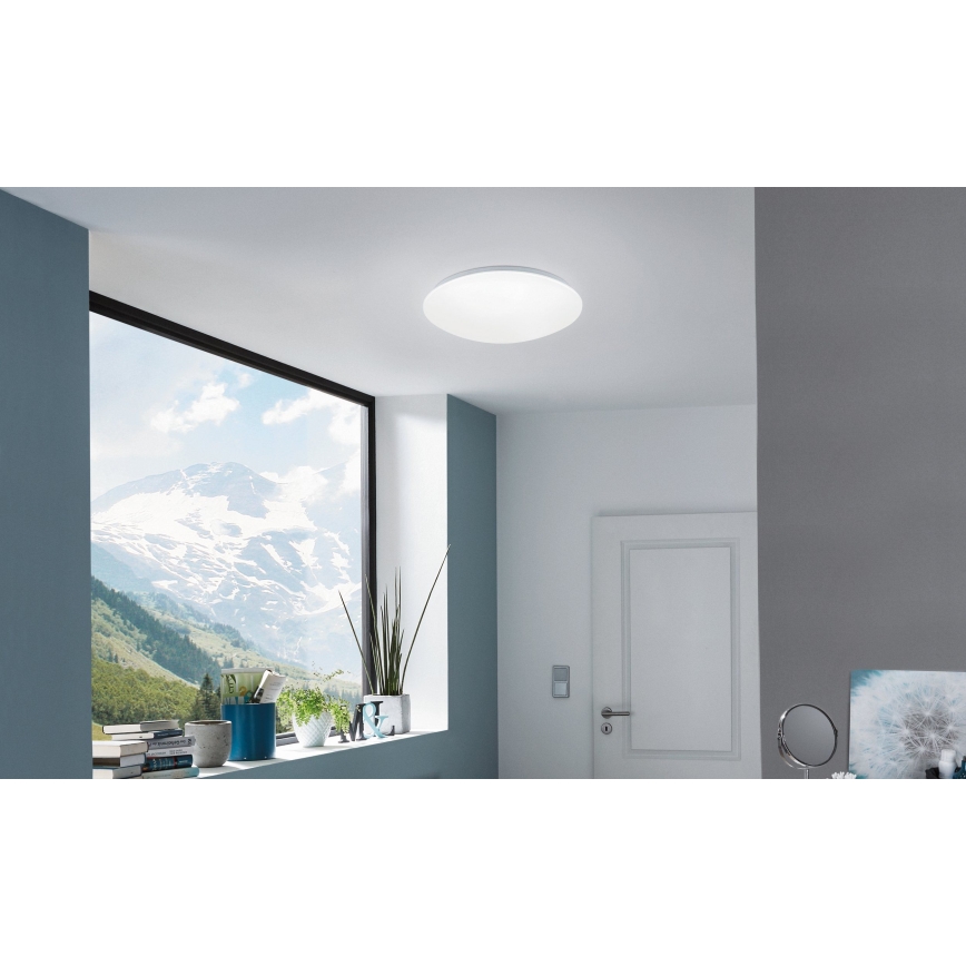 Eglo - LED RGB Dimbare wand- en plafondlamp GIRON-C LED/17W/230V