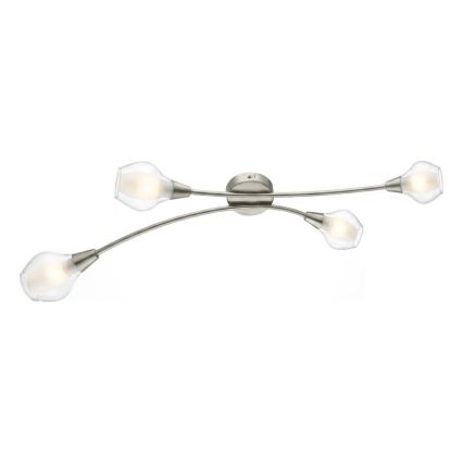 Eglo 32594 - Plafondlamp ARNADO 4xG9/33W/230V mat chroom