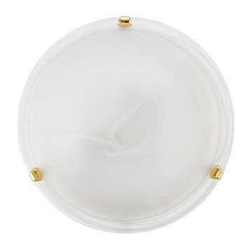 Eglo 32601 - LED plafondlamp SALOME LED/11W/230V Ø 30 cm goudkleurig/alabasterglas