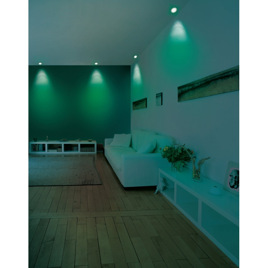 Eglo - LED RGB Dimbaar inbouwspot FUEVA-C LED/5,4W/230V Ø 12 cm