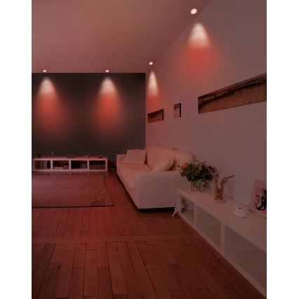 Eglo - LED RGB Dimbaar inbouwspot FUEVA-C LED/5,4W/230V Ø 12 cm