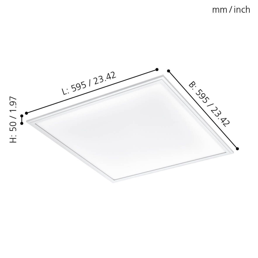 Eglo - LED Plafond Lamp LED/40W/230V