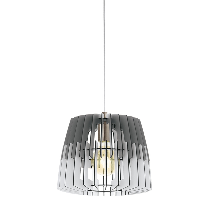 Eglo 32824 - Hanglamp ARTANA 1xE27/60W/230V grijs 300mm