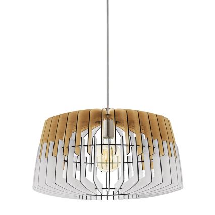 Eglo - Hanglamp 1xE27/60W/230V wit 480mm