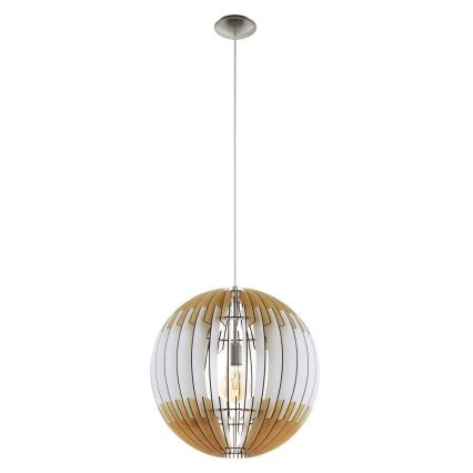 Eglo 32846 - Hanglamp aan een koord OLMERO 1xE27/60W/230V