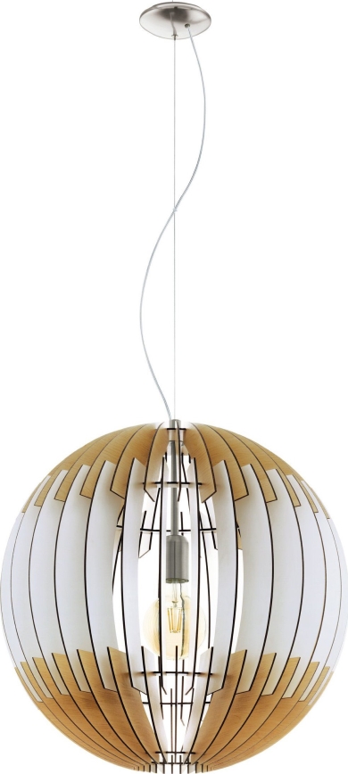 Eglo 32847 - Hanglamp aan snoer OLMERO 1xE27/60W/230V