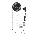 Eglo 32859 - LED RGB dimbare strip 5 m COB STRIPE LED/12W/230V 4000K IP44 + afstandsbediening