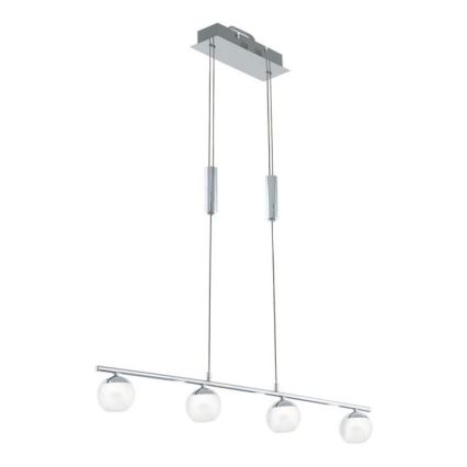 Eglo 32868 - LED-hanglamp BORRIOL aan kabel, 4x LED, 4,5W, 230V