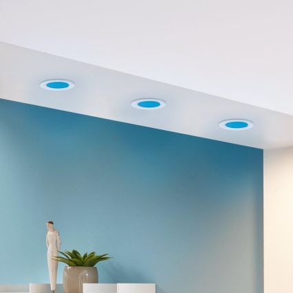 Eglo - ADA 3x LED RGB dimbare inbouwspot FUEVA-C 1xLED/3W/230V