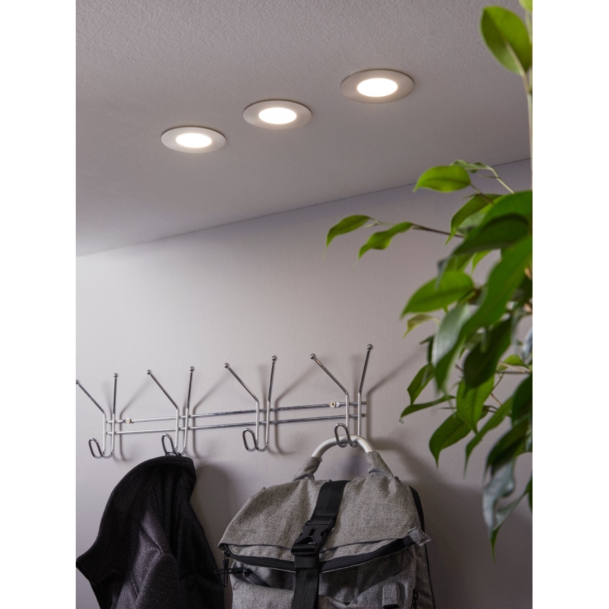 Eglo - SET 3x LED RGB Dimbare hangende plafondverlichting FUEVA-C 1xLED/3W/230V