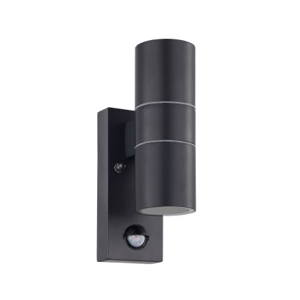 Eglo - LED Wandlamp voor buiten met sensor 2xGU10/3W/230V IP44