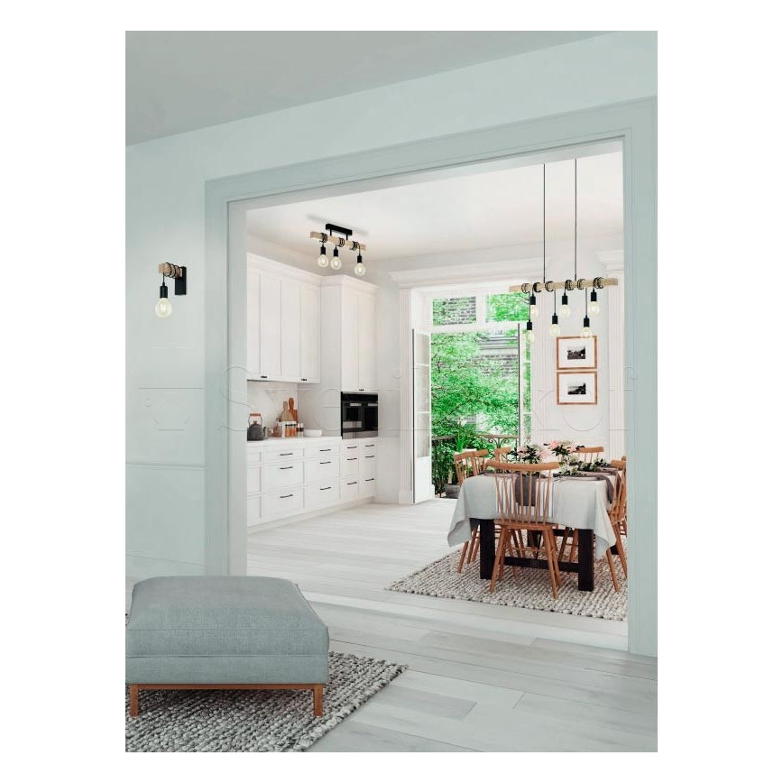 Eglo - Wandlamp TOWNSHEND 1xE27/10W/230V