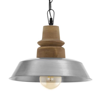 Eglo 33024 - Hanglamp aan ketting RIDDLECOMBE 1xE27/60W/230V