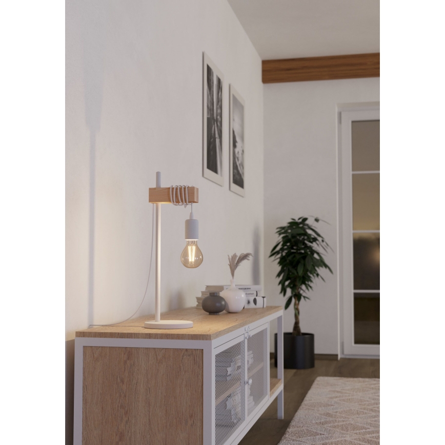 Eglo - Tafellamp TOWNSHEND 1xE27/10W/230V