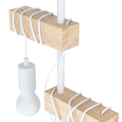 Eglo - Vloerlamp TOWNSHEND 2xE27/10W/230V
