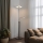 Eglo 33182 - Dimbare LED Staande lamp SOLANO 1xLED/26W/230V +1xLED/3,2W 3000K mat chroom