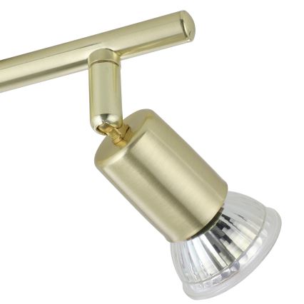 Eglo - LED Spot 2xGU10/2,8W/230V 3000K goud