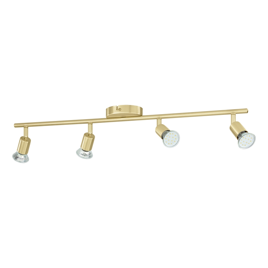 Eglo - LED Spot 4xGU10/2,8W/230V 3000K goud