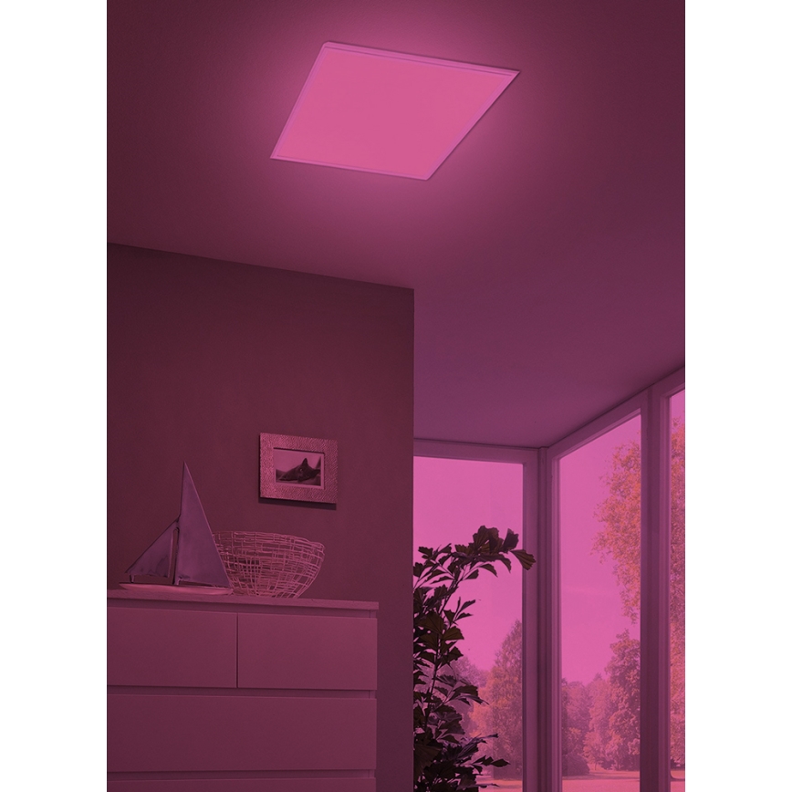 Eglo 33204 - LED RGBW Dimbare lamp SALOBRENA-C LED/34W/230V 2700-6500K + afstandsbediening
