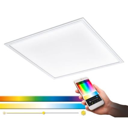 Eglo 33204 - LED RGBW Dimbare lamp SALOBRENA-C LED/34W/230V 2700-6500K + afstandsbediening