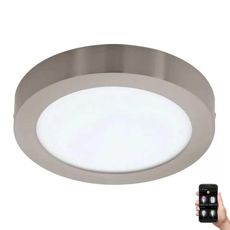Eglo 33214 - LED RGBW dimbare plafondlamp FUEVA-C LED/21W/230V Ø 30 cm