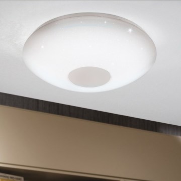 Eglo 33218 - LED RGBW Dimbare plafondlamp VOLTAGO-C LED/17W/230V 2700-6500K diameter 38 cm