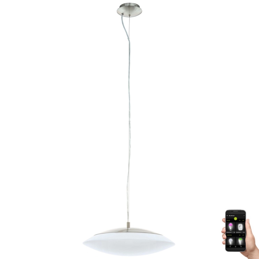 Eglo 33227 - LED RGBW Dimbare hanglamp aan een koord FRATTINA-C LED/27W/230V