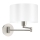 Eglo 33269 - Wandlamp PASTERI 1xE27/60W/230V mat chroom/wit