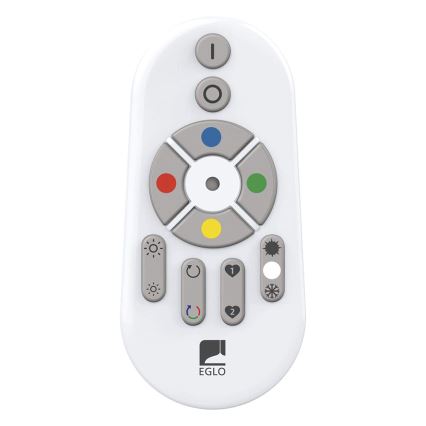 Eglo 33272 - LED RGBW Dimbare plafondlamp TOTARI-C LED/34W/230V 2700-6500K wit + afstandsbediening