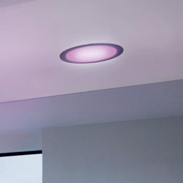 Eglo 33317 - LED RGBW dimbare inbouwspot FUEVA-C LED/15,6W/230V 2700-6500K Ø 22,5 cm