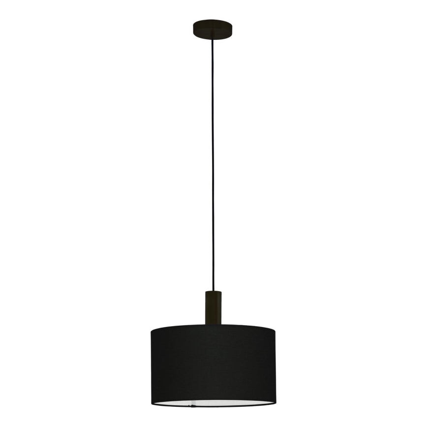 Eglo 33354 - Hanglamp aan kabel AMANI 1xE27/60W/230V Ø 38 cm zwart