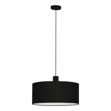 Eglo 33355 - Hanglamp aan snoer AMANI 1xE27/60W/230V Ø 53 cm zwart
