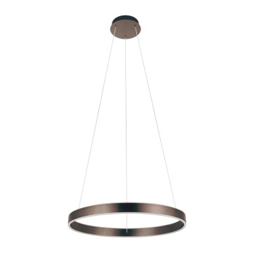 Eglo 33483 - LED-hanglamp aan kabel ALCAZABA 2×LED/18 W/230 V 3000 K Ø 55 cm brons
