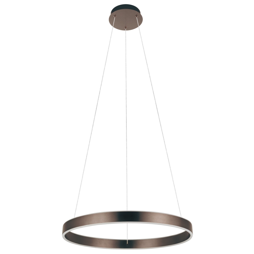 Eglo 33483 - LED-hanglamp aan kabel ALCAZABA 2×LED/18 W/230 V 3000 K Ø 55 cm brons