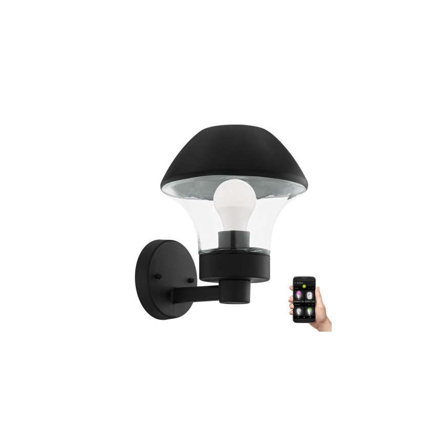 Eglo 33567 - dimbare LED-buitenwandlamp VERLUCCA-C 1xE27/9W/230V IP44