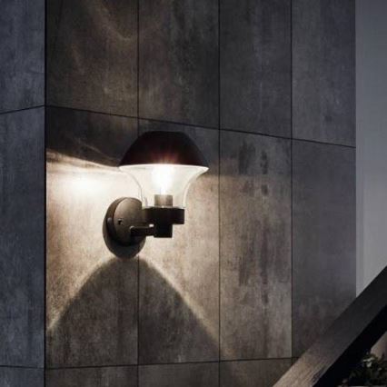 Eglo 33567 - dimbare LED-buitenwandlamp VERLUCCA-C 1xE27/9W/230V IP44