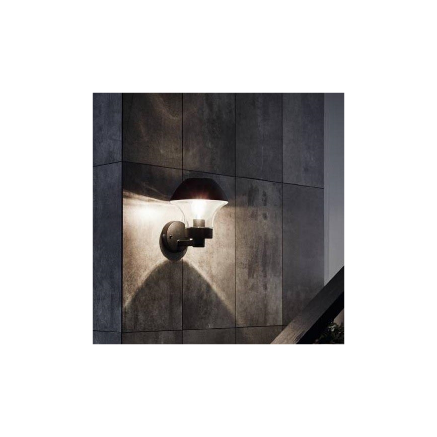 Eglo 33567 - dimbare LED-buitenwandlamp VERLUCCA-C 1xE27/9W/230V IP44