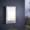 Eglo 33569 - LED buitenwandlamp VERRES-C 1xE27/9W/230V IP44 mat chroom