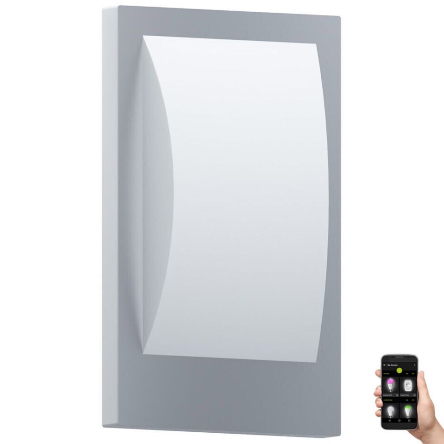 Eglo 33569 - LED Wandlamp voor buiten VERRES-C LED/9W/230V IP44 mat chroom