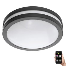 Eglo 33571 - LED Dimbare badkamerverlichting LOCANA-C LED/14W/230V IP44 zwart