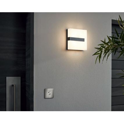 Eglo 33574 - LED Dimbare wandlamp voor buiten TORAZZA-C LED/14W/230V IP44
