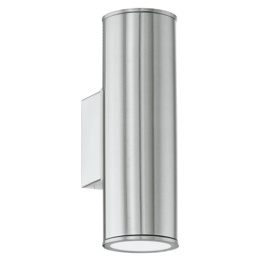 Eglo 33582 - LED RGBW dimbare buitenwandlamp RIGA 2xGU10/5W/230V IP44